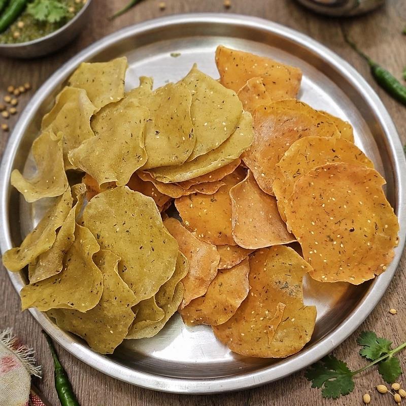 Handmade Rice Papad ± 16 Pcs - Indian Grocery Singapore